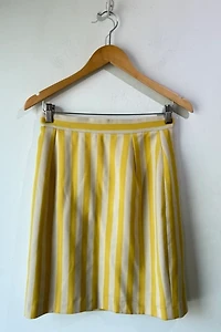 Karen Millen Yellow Stripe Two-Piece Skirt Suit Selected by The Curatorial Dept.