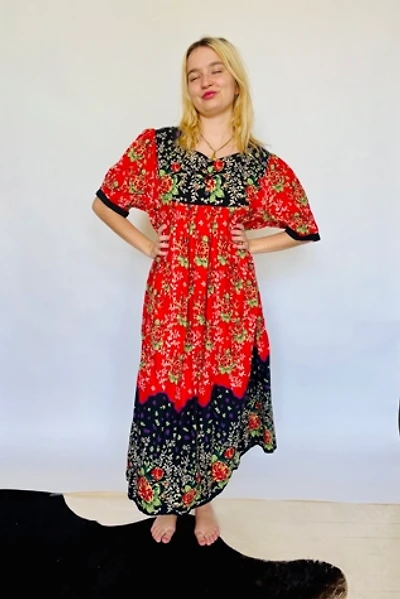 Vintage Summer Heat Garden Dress Selected by Atlantic Vintage