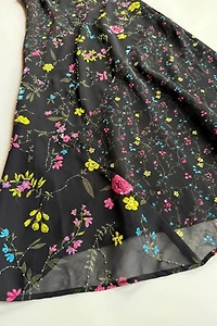 90s Beaded Floral Maxi Dress