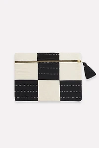 Anchal Checkered Pouch