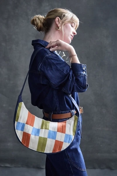 Anchal Tile Crescent Bag