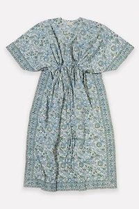 Anchal Block Print Floral Kaftan