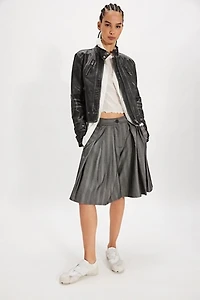 We The Free Jesse Vegan Leather Moto Jacket