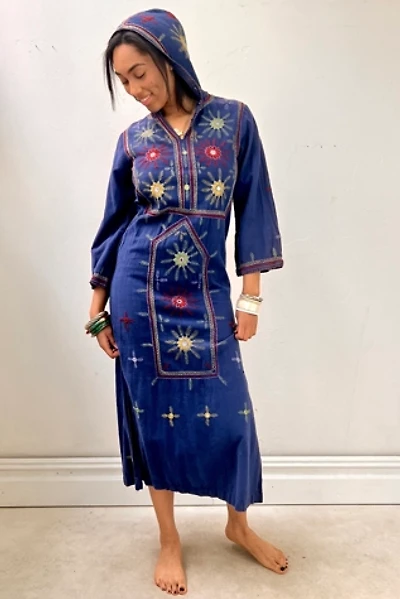 Vintage Hooded Embroidered Tunic Selected by Anna Corinna