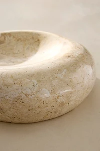 Atma Prema Indo Marble Crescent Dish