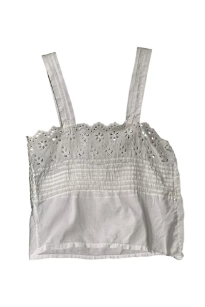 Vintage Sheer Cotton Eyelet Tank Selected by SharpLilTeeth