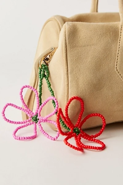 Beaded Flower Charm