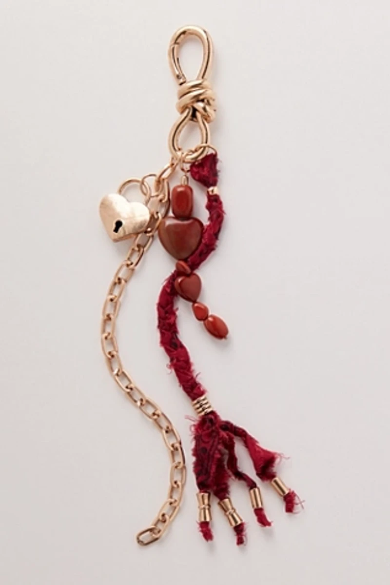 Semi Precious Charmed Strand Bag Charm