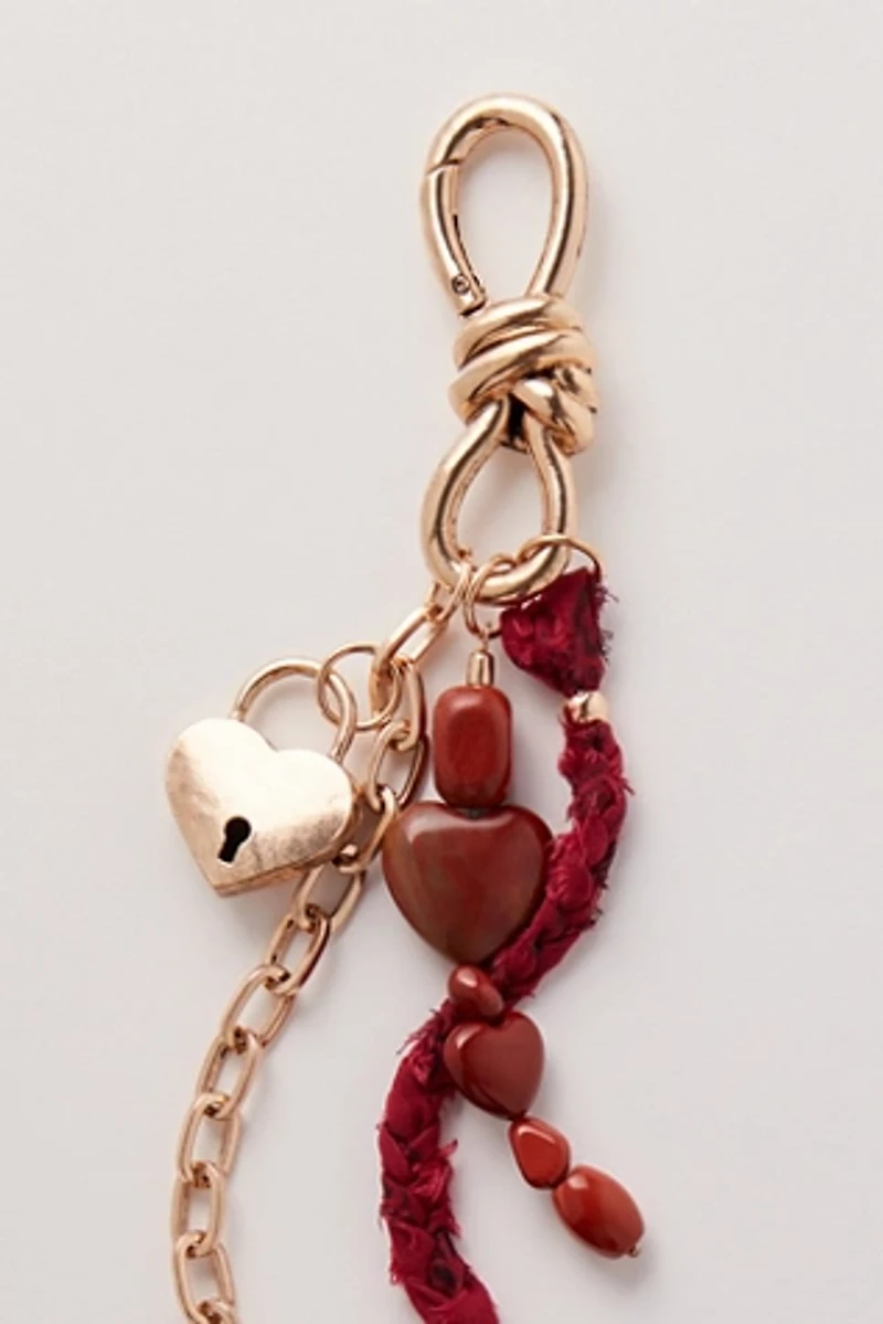 Semi Precious Charmed Strand Bag Charm