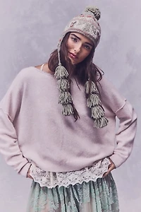 Swan Earflap Trapper Hat