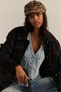 90's Moss Leopard Cadet Hat