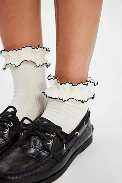 Sheer Frilly Socks