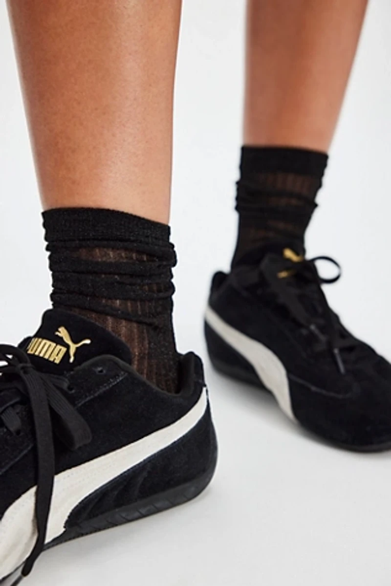 Beam Ribbed Lurex Socks