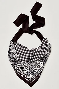 Campbell Gingham Hair Scarf