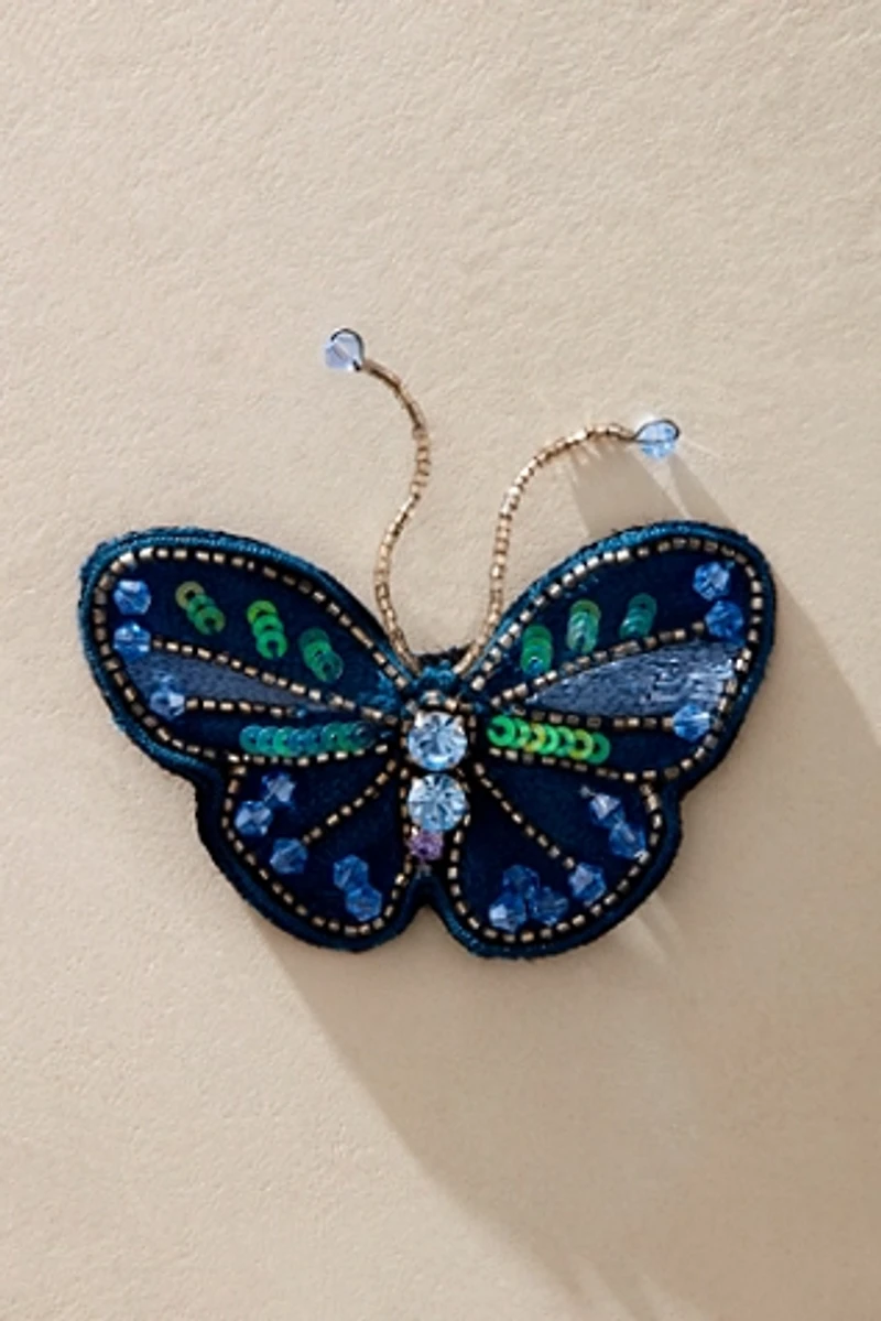 Sprouts Beaded Brooch