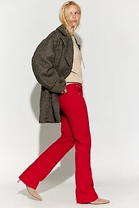 We The Free Hot Take Low-Rise Slim Flare Pants