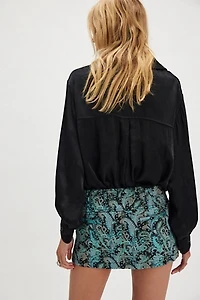 We The Free Mille-Fleurs Jacquard Micro Skirt