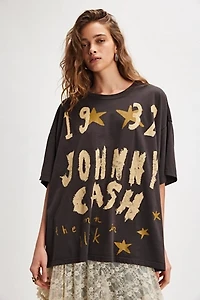 Johnny Cash Doodles Tee