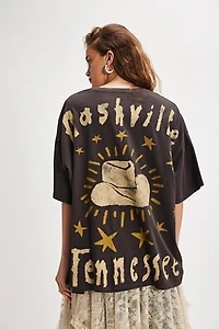 Johnny Cash Doodles Tee