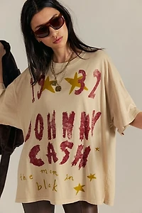 Johnny Cash Doodles Tee