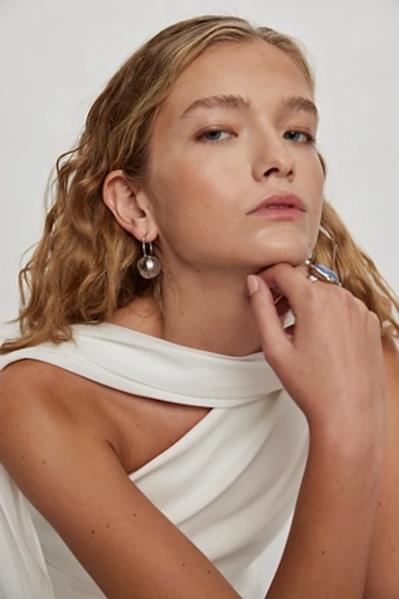 Paula Rosen NM Sphere Earrings