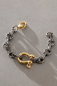 Paula Rosen Horseshoe Chain Bracelet