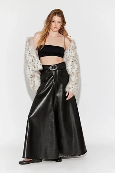 AGOLDE Odin Leather Skirt