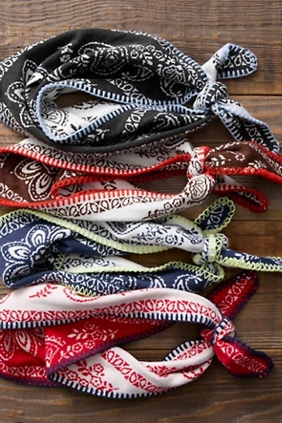 Carmen Knitted Triangle Bandana