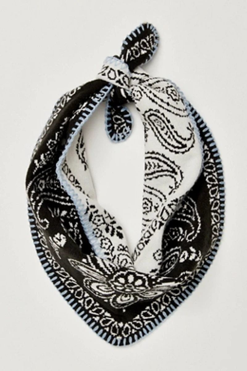Carmen Knitted Triangle Bandana