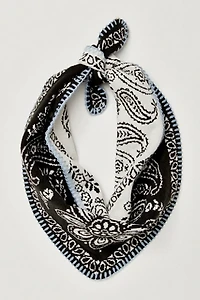 Carmen Knitted Triangle Bandana
