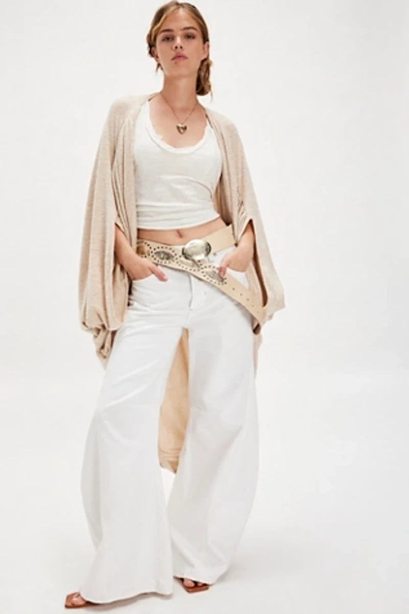 Oversized Cocoon Duster