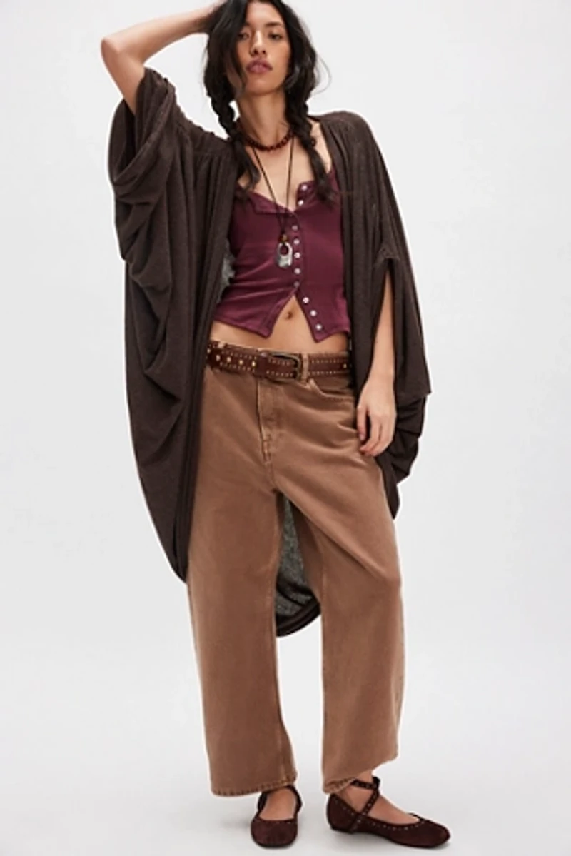 Oversized Cocoon Duster