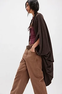 Oversized Cocoon Duster