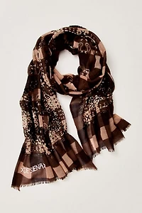 De Sienna Gingham Scarf