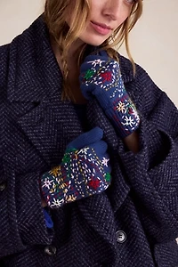 De Sienna Embroidered Gloves