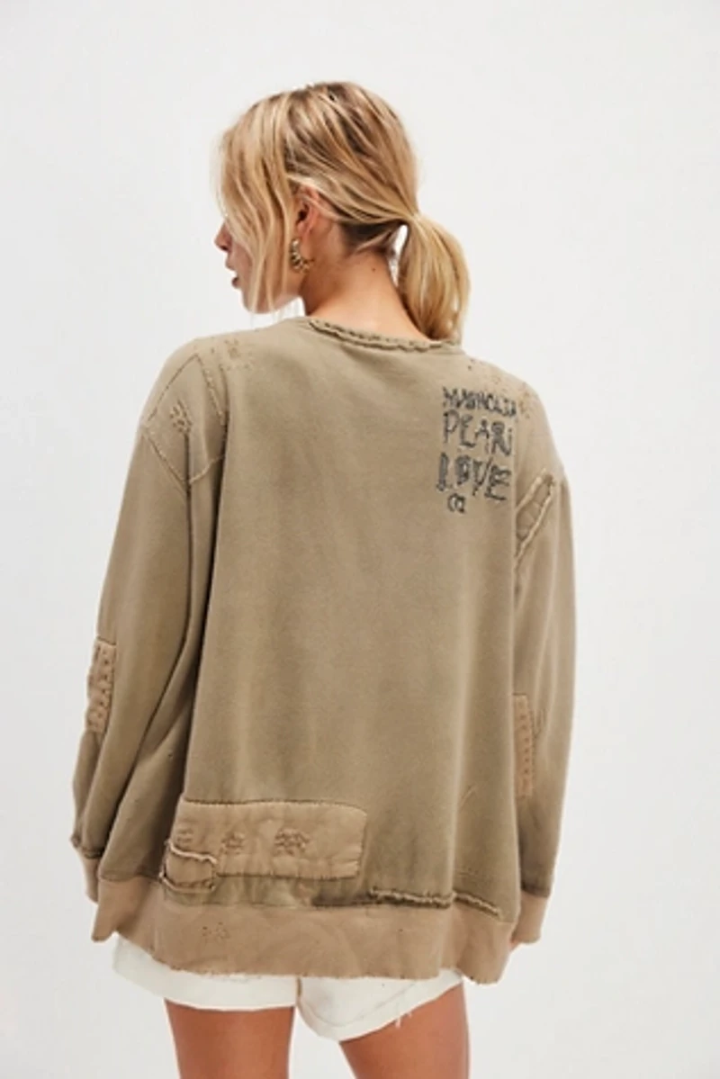 Magnolia Pearl Fleece Riehl Henley