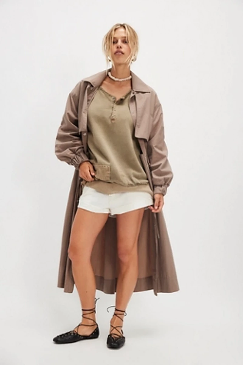 Magnolia Pearl Fleece Riehl Henley