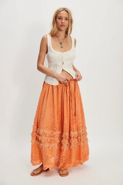 Magnolia Pearl European Eyelet Skirt