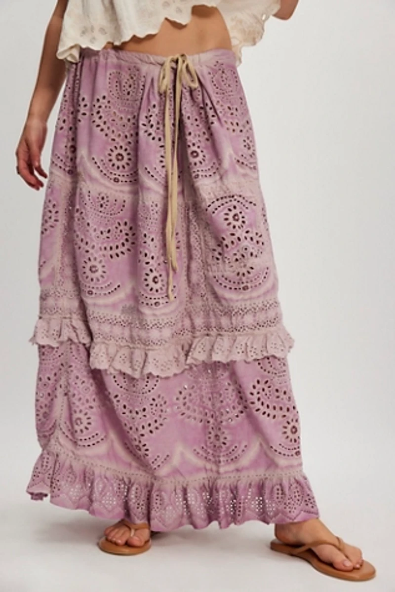 Magnolia Pearl Eyelet Pissarro Skirt
