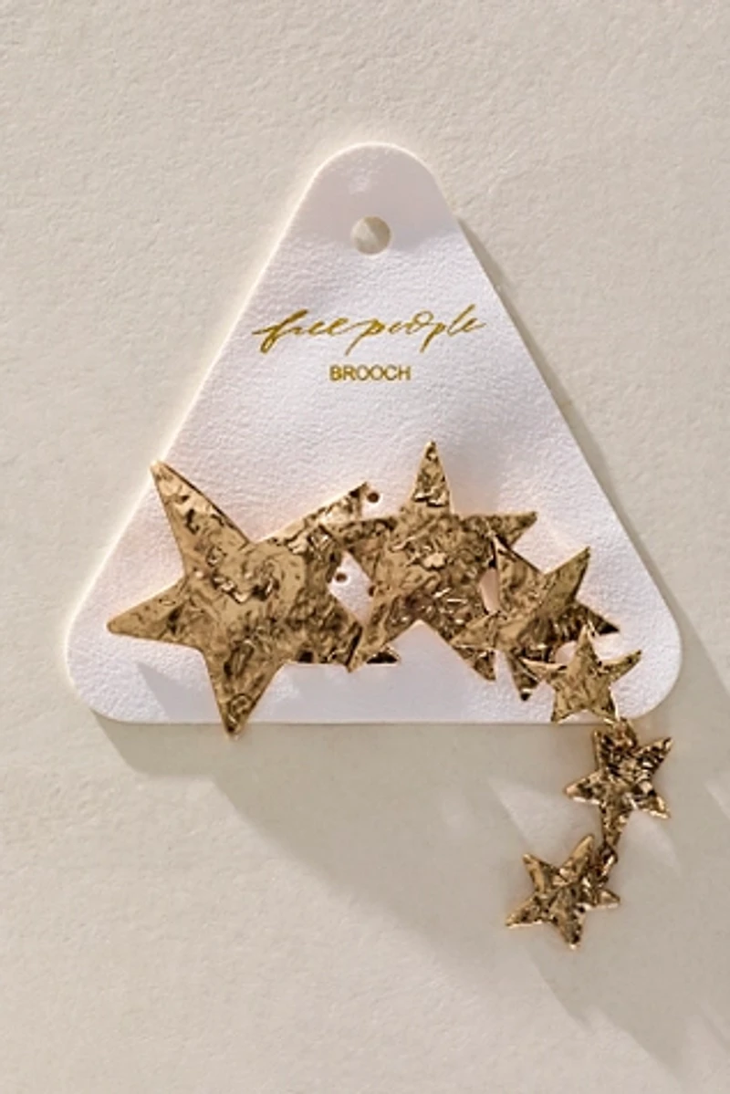 Shooting Stars Brooch