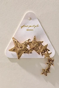Shooting Stars Brooch