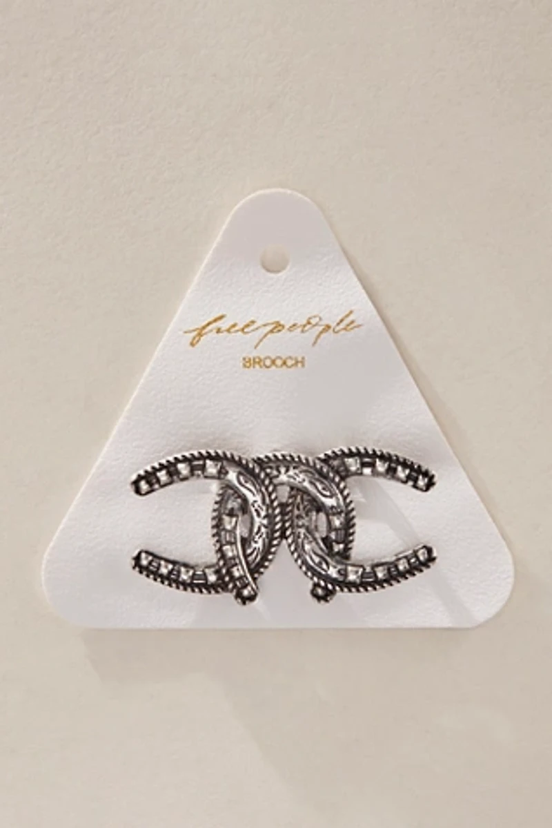 Rodeo Time Brooch