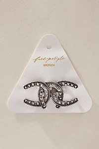 Rodeo Time Brooch