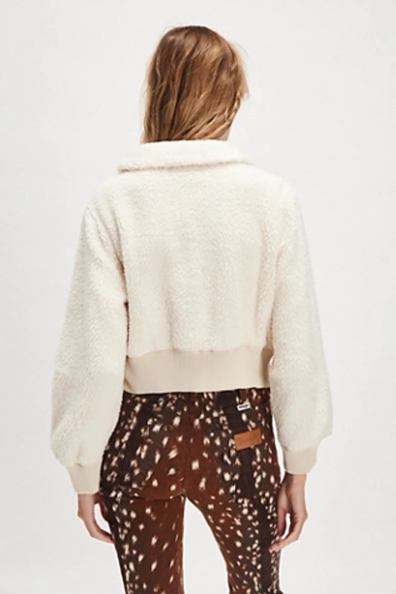 Molly Faux Sherpa Cardi
