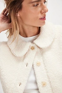 Molly Faux Sherpa Cardi