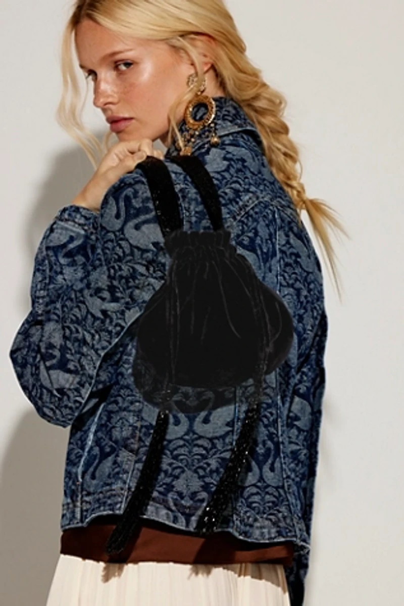 Valentina Velvet Pouch