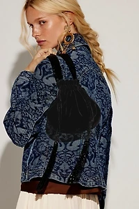 Valentina Velvet Pouch