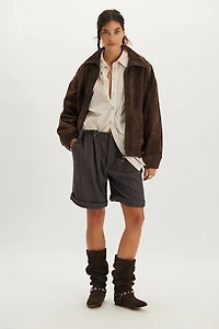 Push And Pull Trouser Shorts