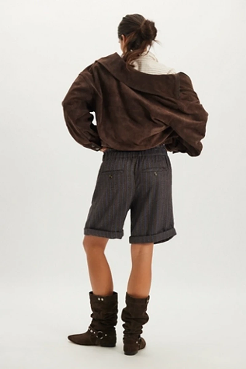 Push And Pull Trouser Shorts