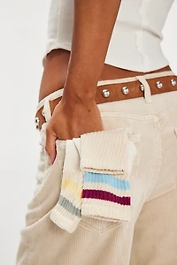 Retro Shortie Crew Sock Pack